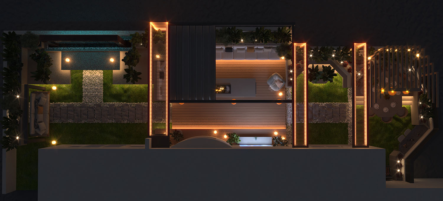 Roof Garden - Villa Rawdet Al7amam