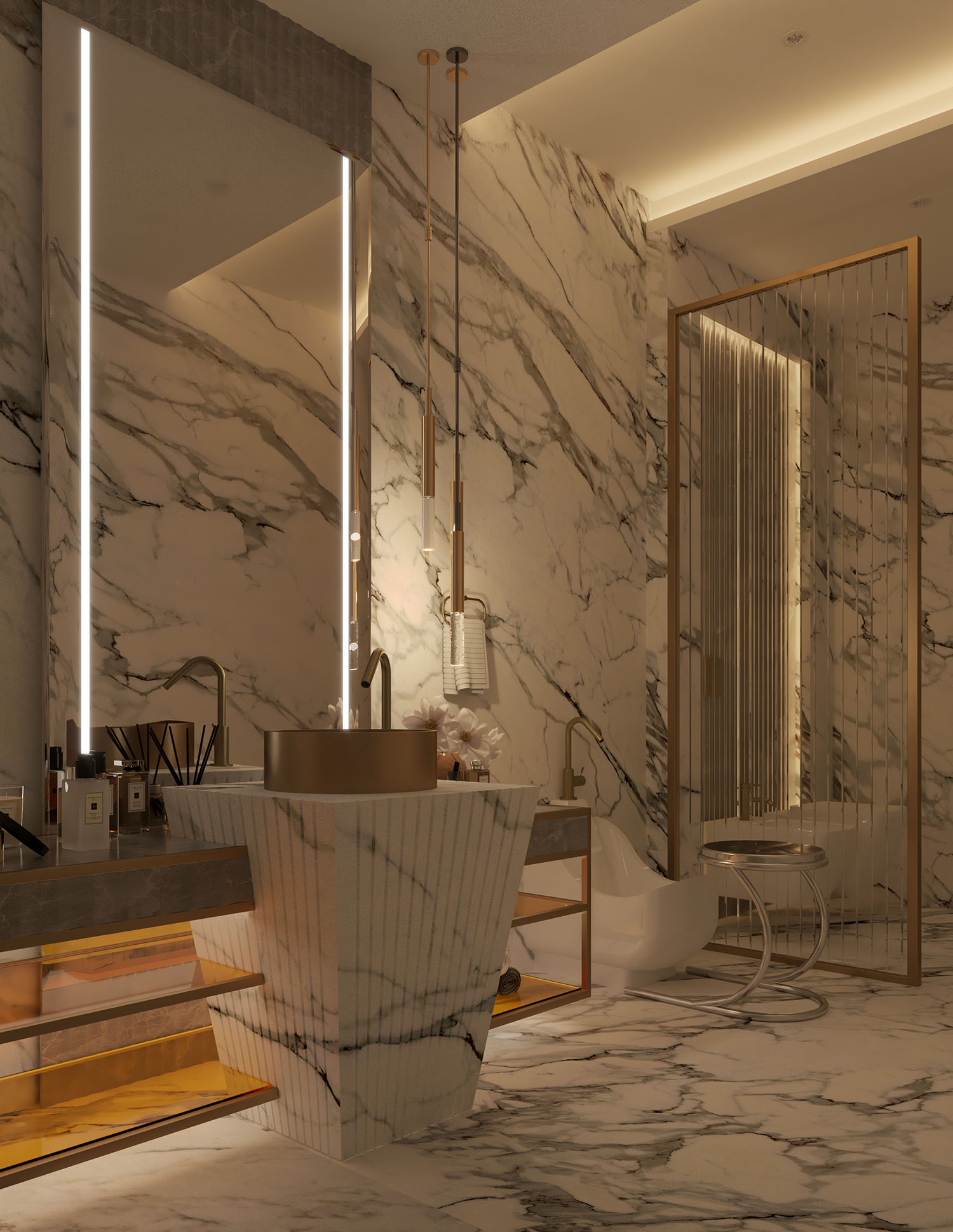 حمام سفارة السعودية